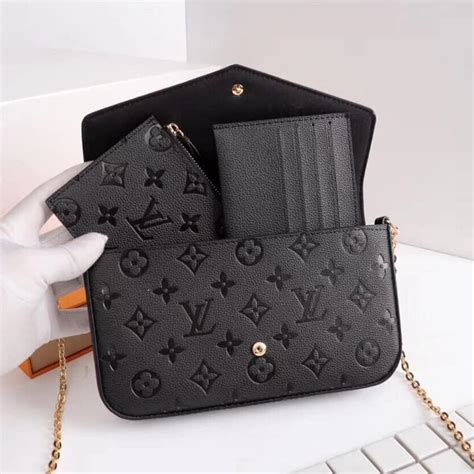 authentic black louis vuitton purses|louis vuitton black cross body.